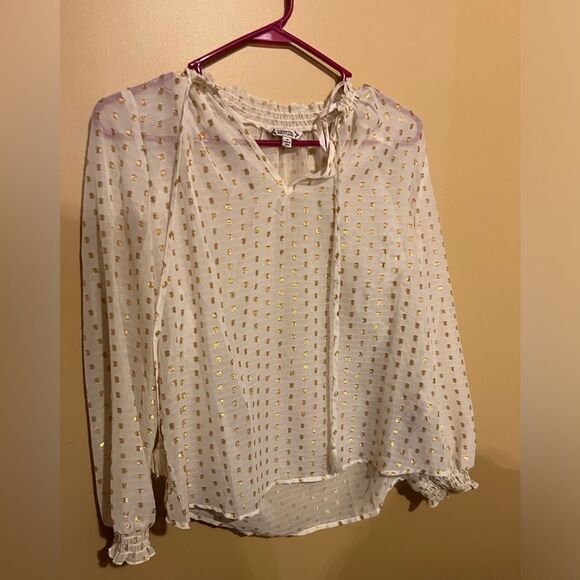 Nanette lepore medium sheer blouse - Picture 3 of 7